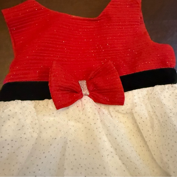Blueberi Boulevard Toddler Girl Christmas Holiday Dress - Picture 2 of 4